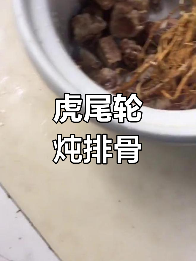 虎尾轮炖排骨,滋补养生又开胃
