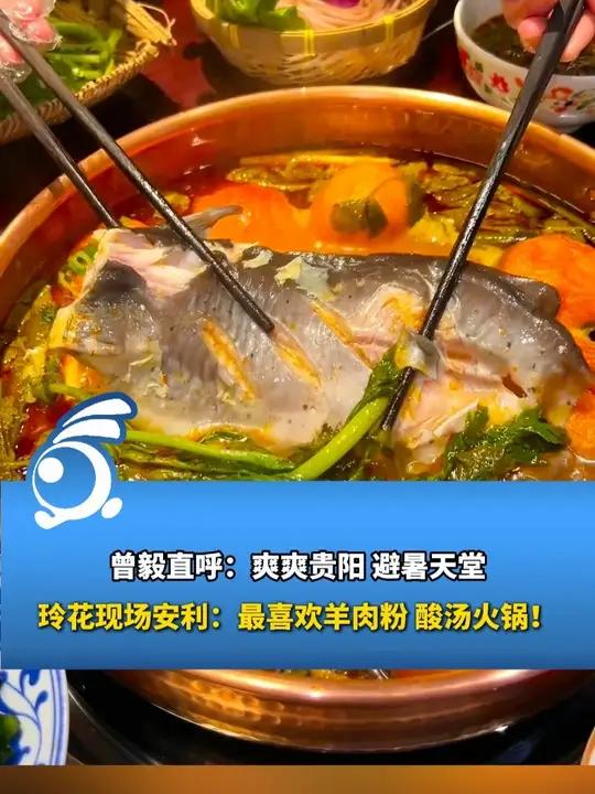 凤凰传奇演唱会贵阳站玲花现场安利:最喜欢羊肉粉 酸汤火锅