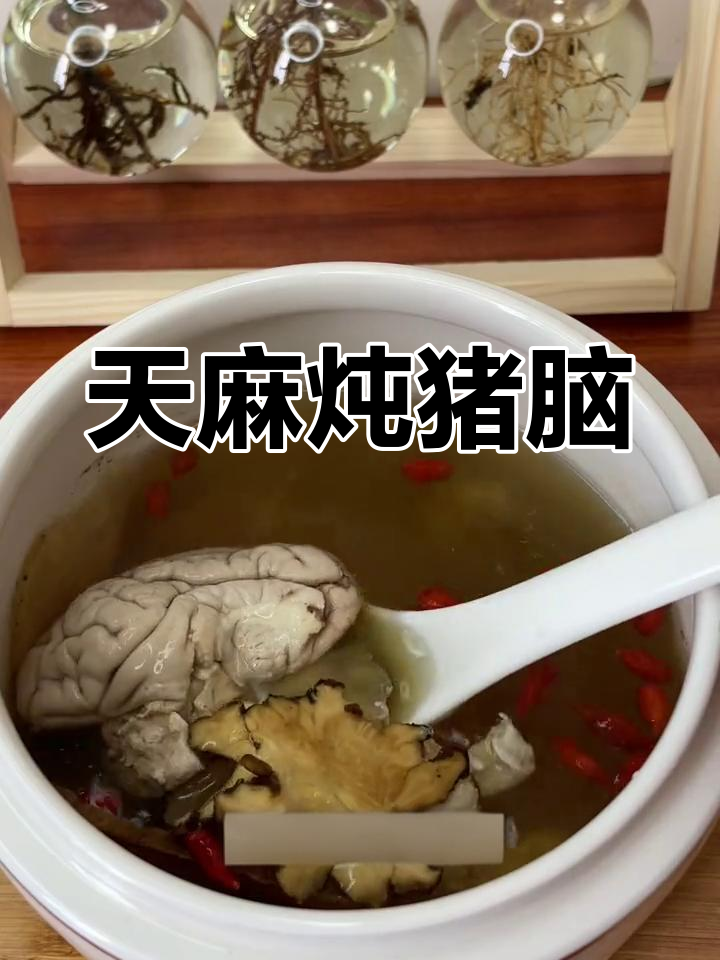 脑力劳动者必备:天麻猪脑汤的做法与功效
