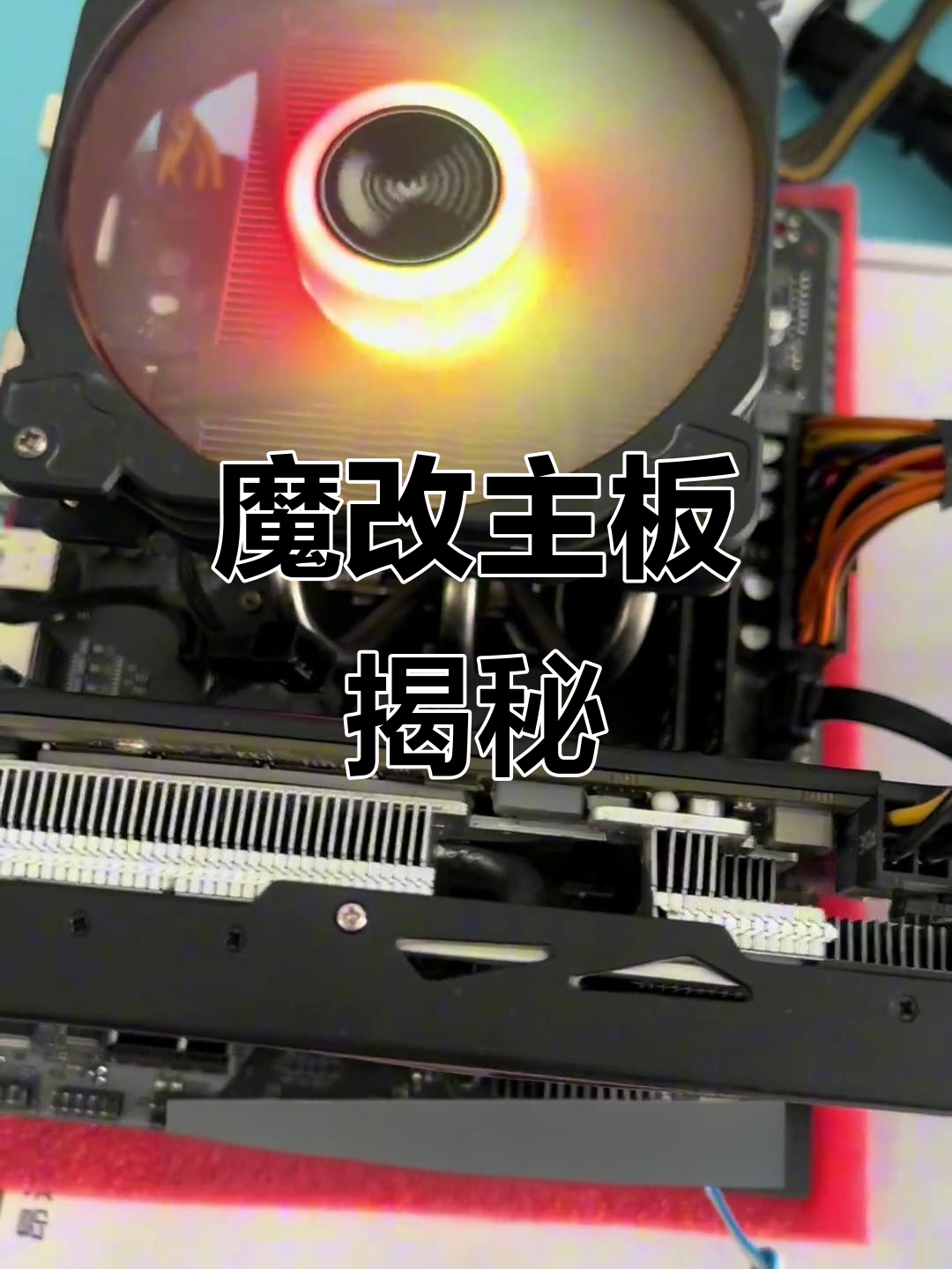 魔改主板惊现华硕logo,实则小牌子伪装成大牌