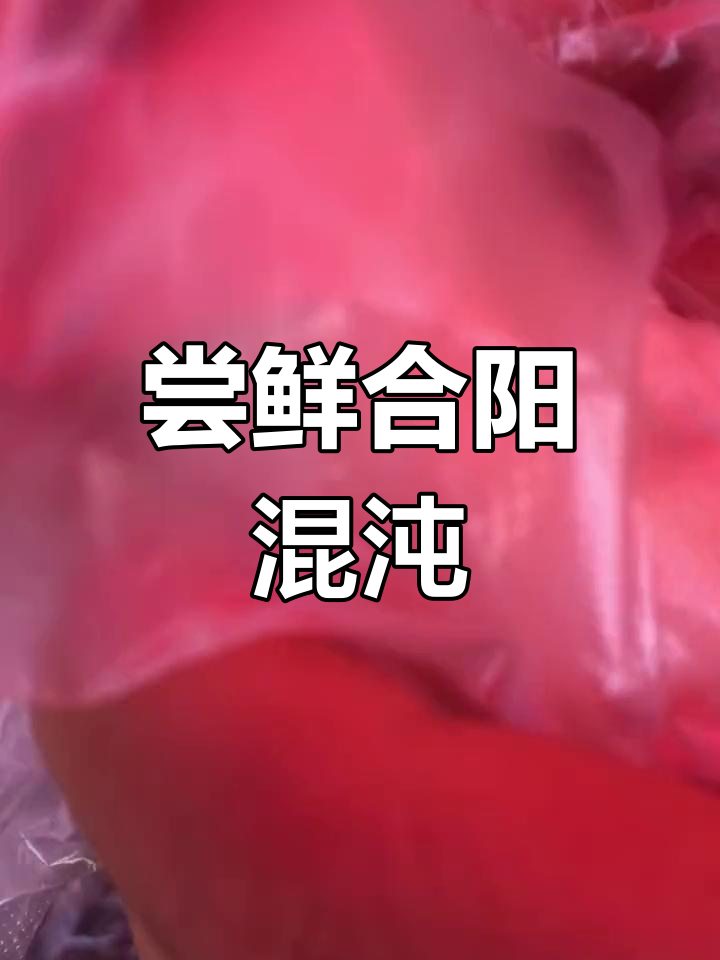 合阳馄饨馍,内馅大揭秘