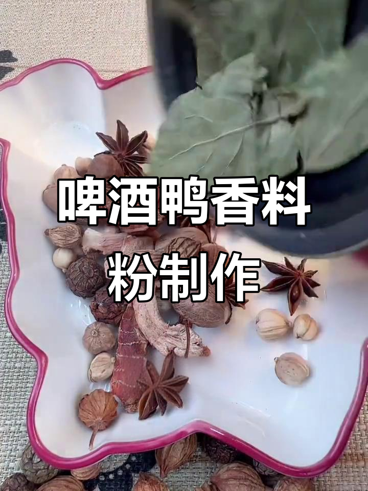 啤酒鸭香料配方大揭秘,商用教程全攻略