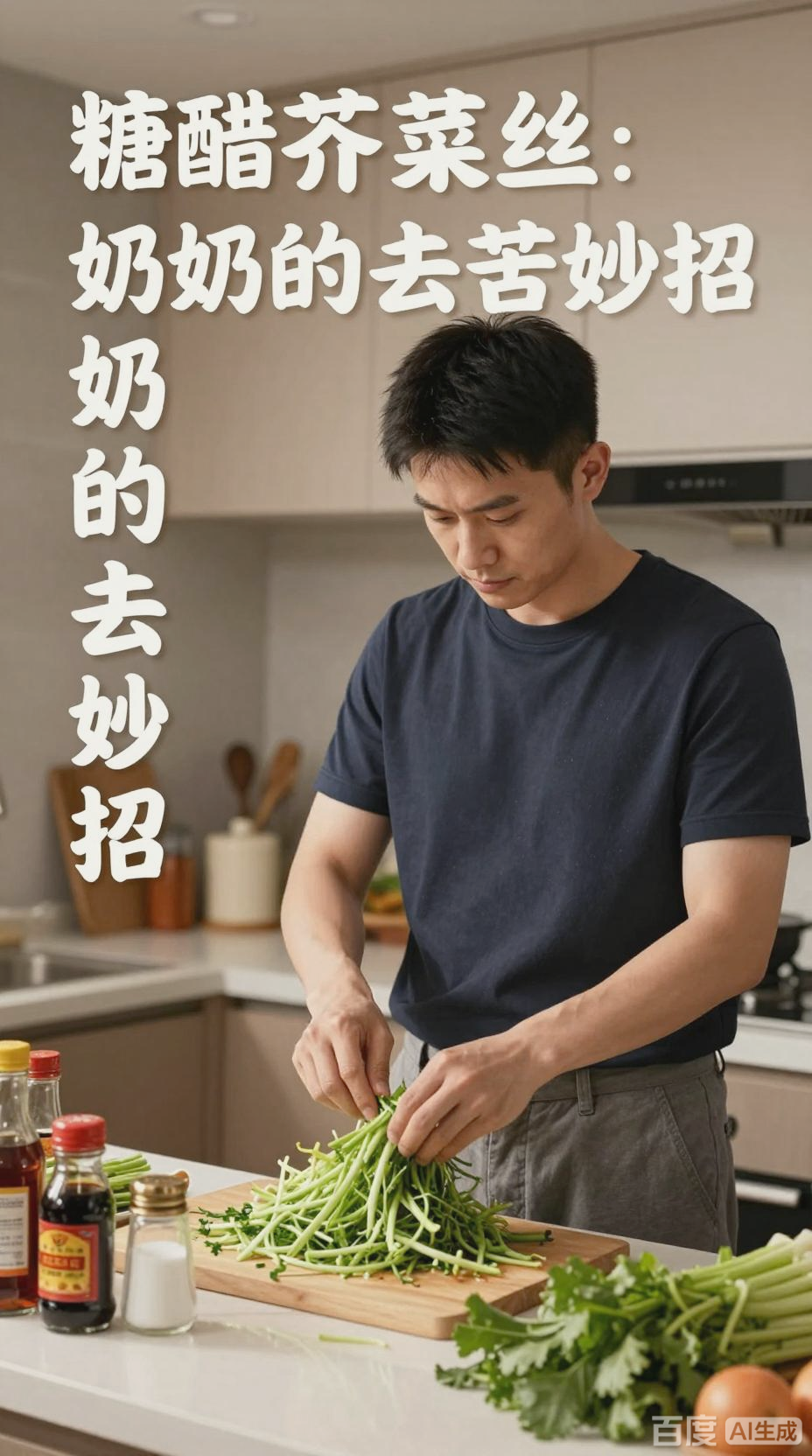 5分钟学会糖醋芥菜丝，酸爽解腻秒杀大鱼大肉！