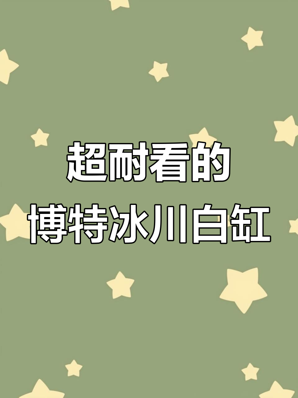 博特K系列冰川白鱼缸,超耐看!153cm长度搭配三代滤系统