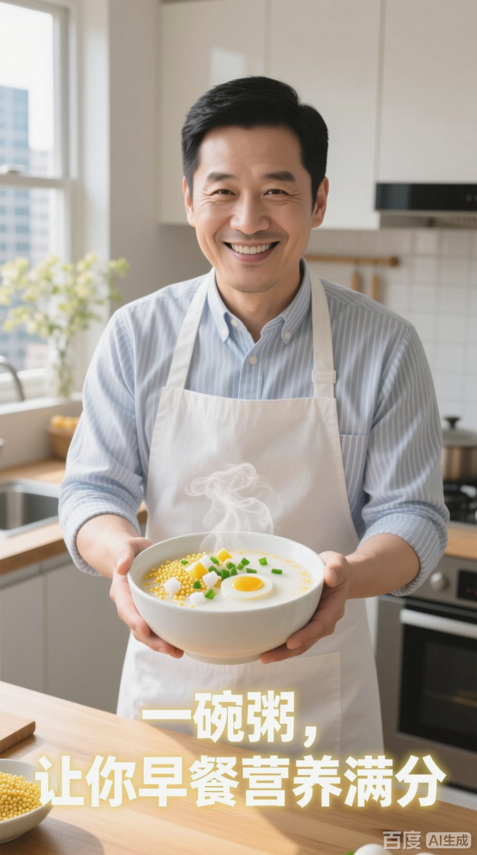 牛奶鸡蛋小米粥,营养又美味