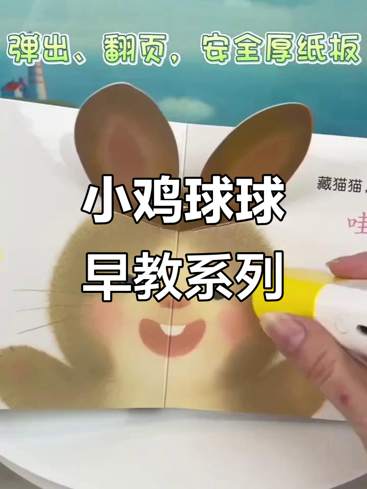 小鸡球球带你玩转0-3岁启蒙,藏猫猫游戏超有趣