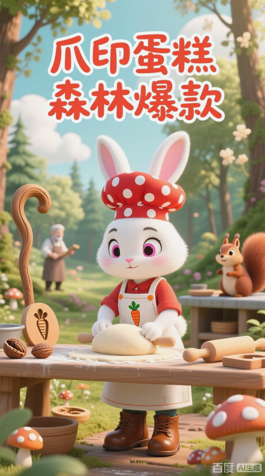 兔子烘焙之路,温暖森林每一个角落