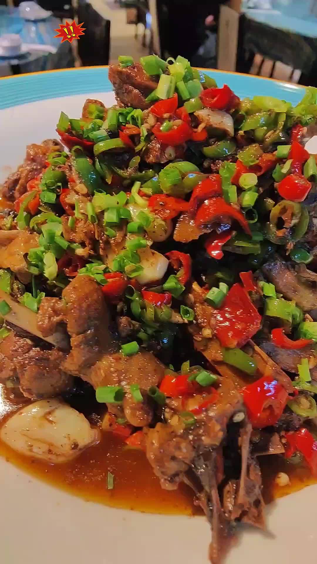 89元吃湘西血鸭3人餐,有4个菜,到怀化味道,真不错。地方特色美食 同城好店推荐 抖音美食