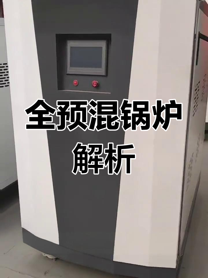 揭秘全预混锅炉,低氮高效,了解更多!