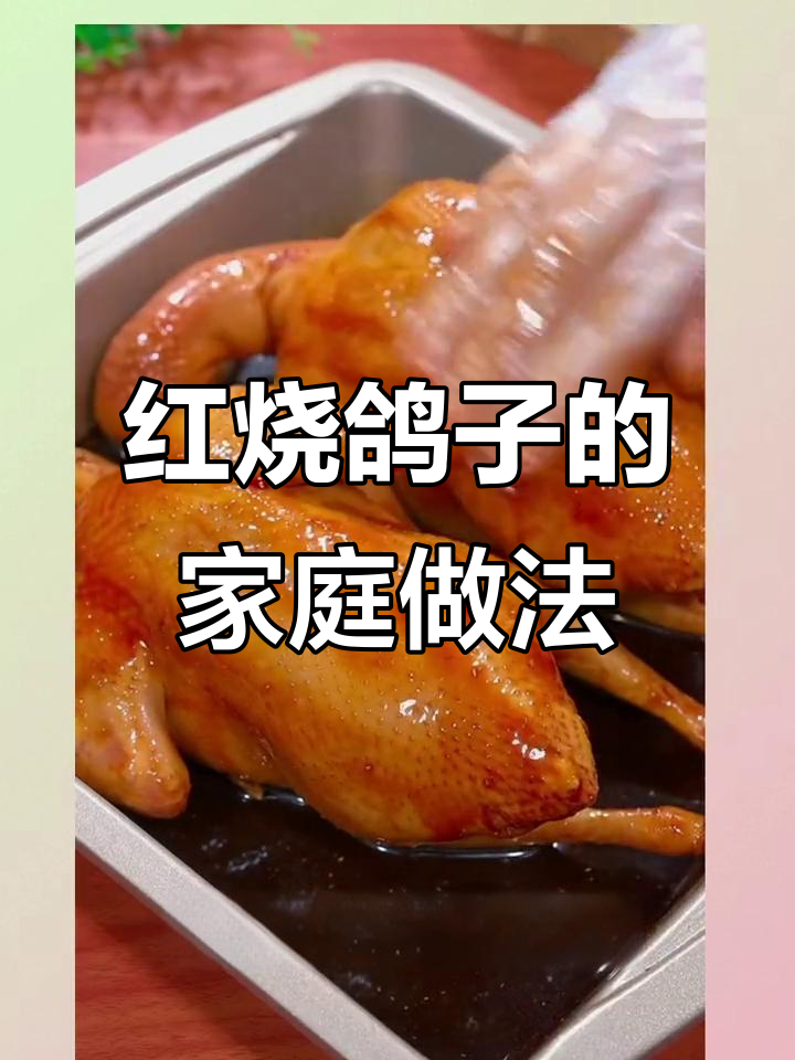 孩子放假必吃红烧鸽子,家常做法轻松学