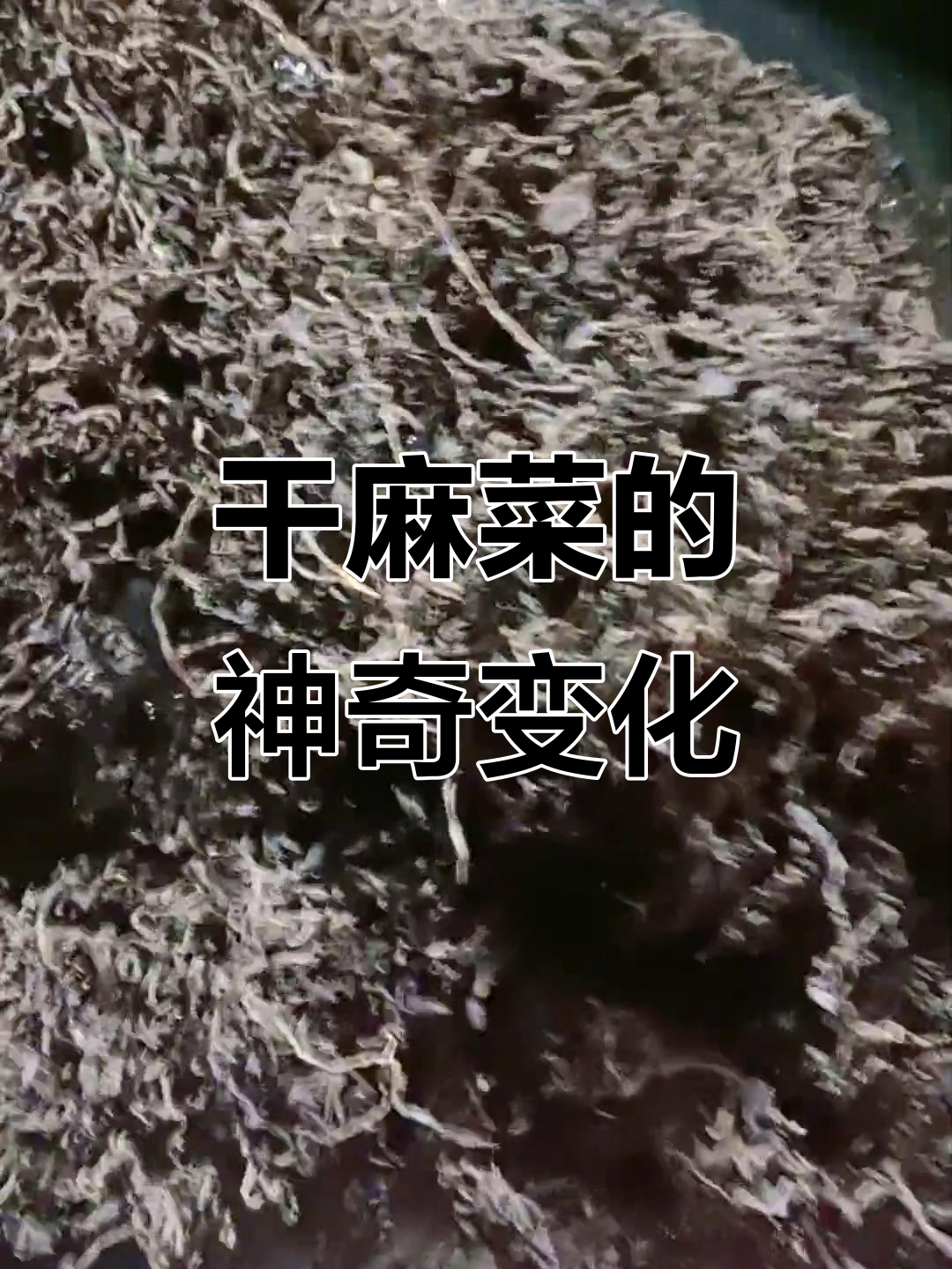 干麻菜泡水后竟能变重,茅台酒也能这样玩!