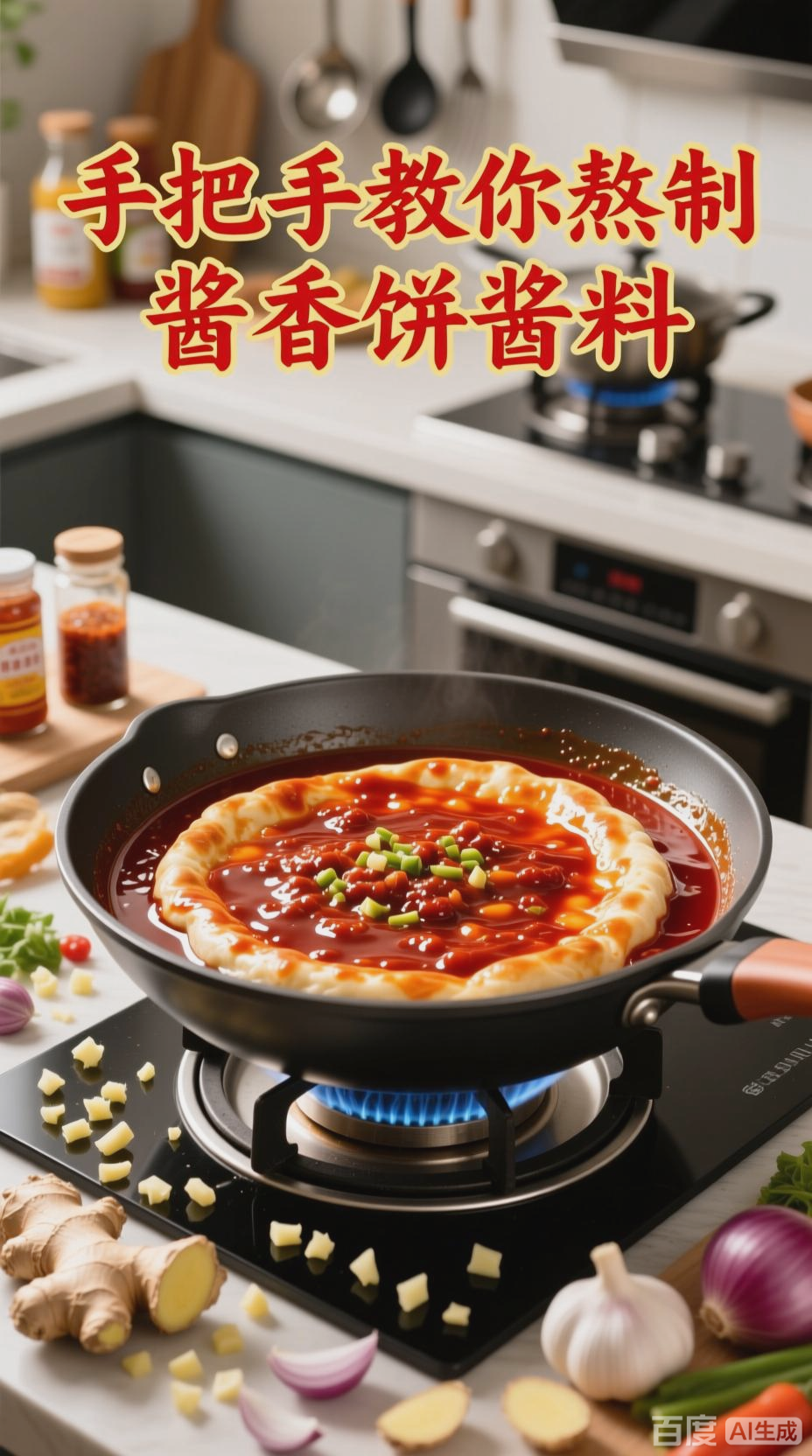 酱香饼核心酱料熬制全攻略