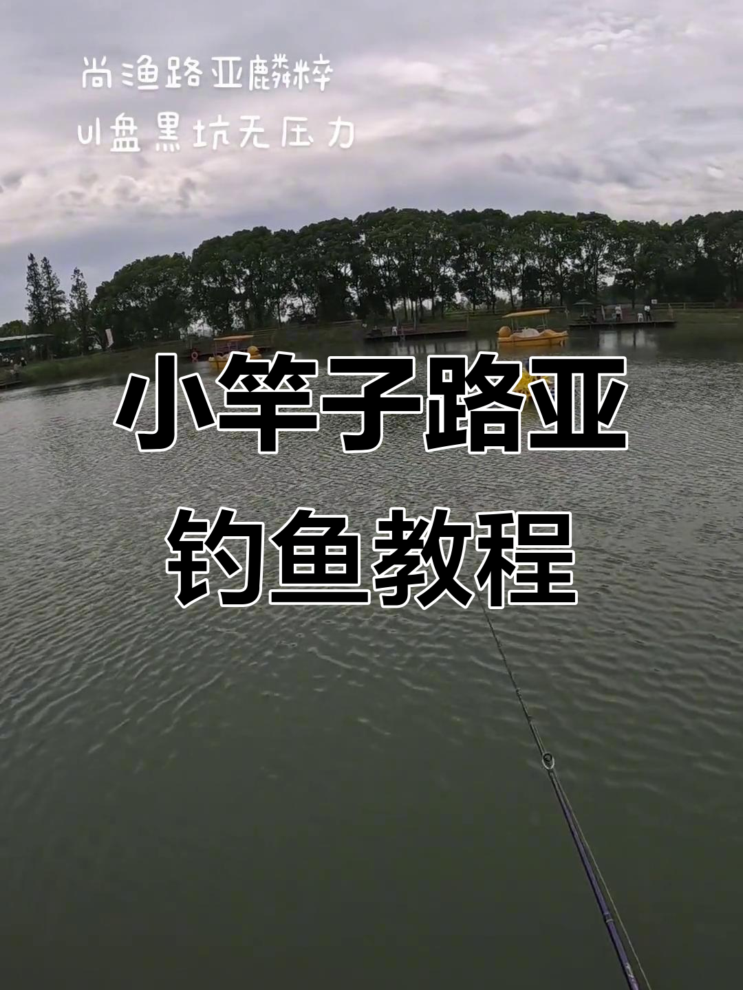 路亚新手入门:轻松玩转小竿子,黑坑钓鲈鱼技巧大揭秘