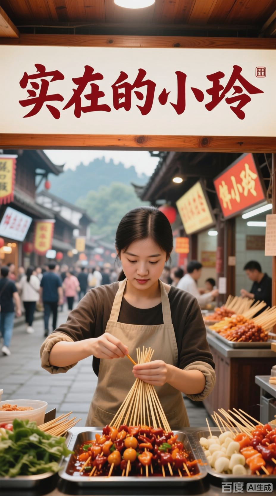 乐山钵钵鸡老板的实在与坚持