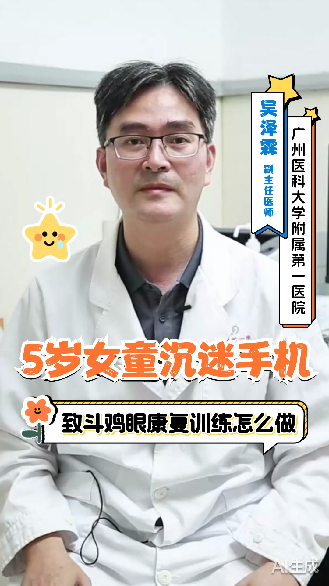 5岁女童沉迷手机致斗鸡眼，康复训练怎么做