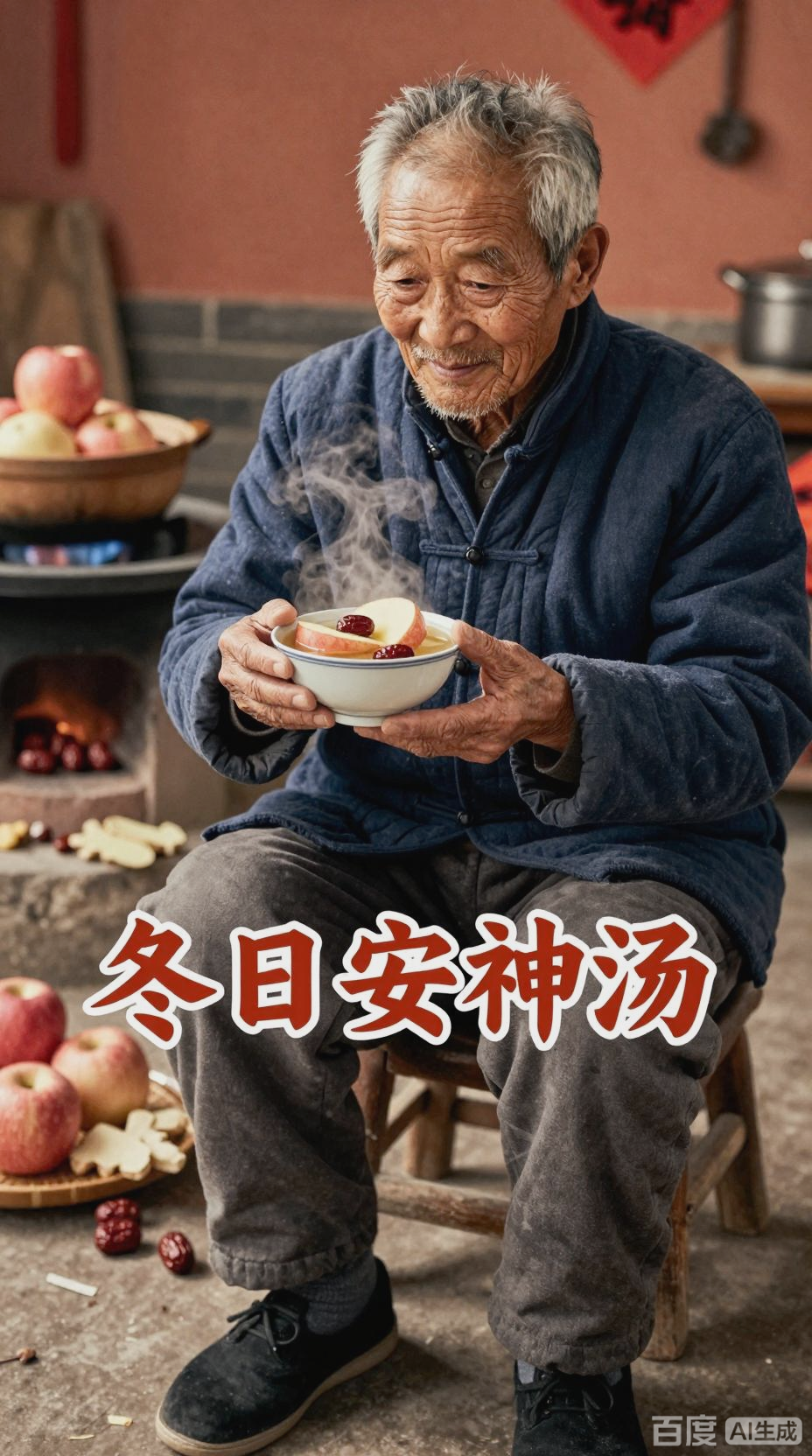 冬日苹果安神汤，温暖又养生
