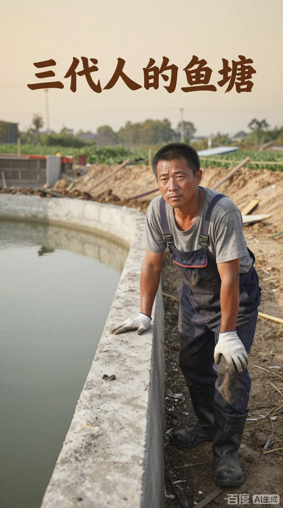 三次失败后，他竟用这招筑成永不坍塌的鱼池护坡！