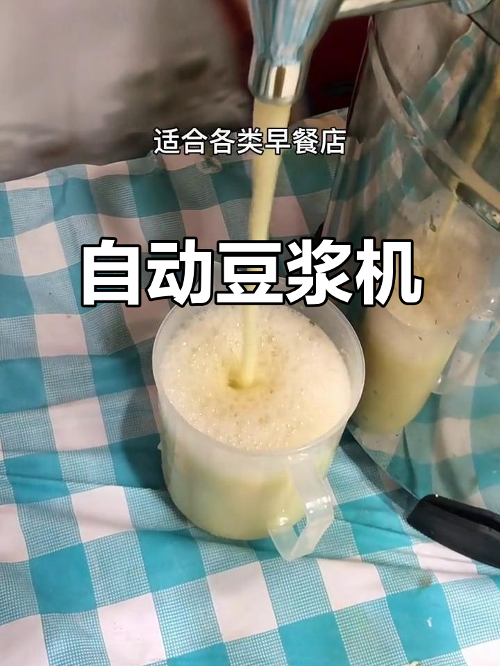 适合各类餐饮店,干豆直接打,豆浆即刻享用