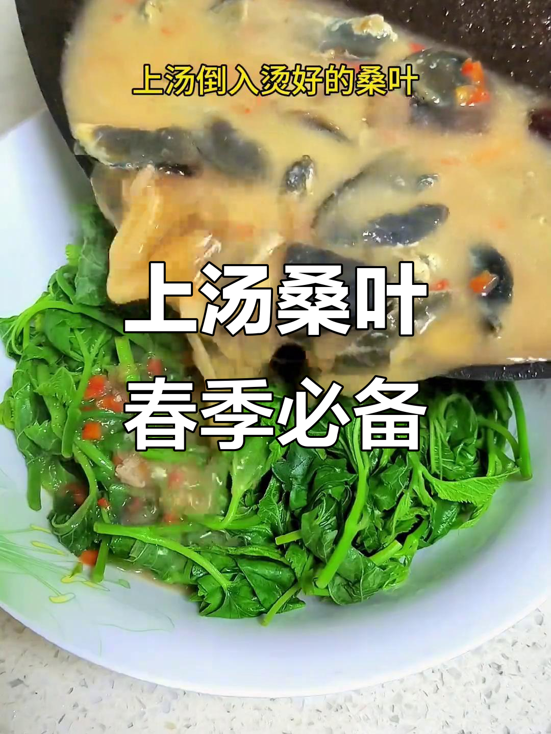 春天必吃桑叶汤,清热又疏风,做法超简单