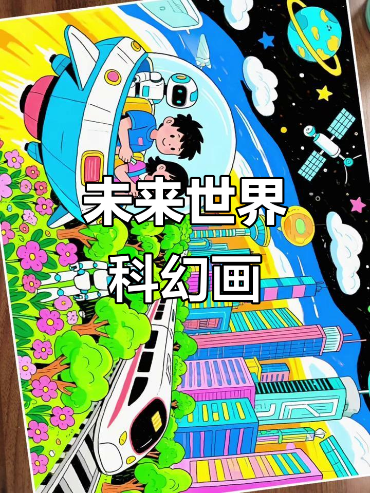 未来城市科幻画大赛一等奖作品,带你领略科技与艺术的完美结合