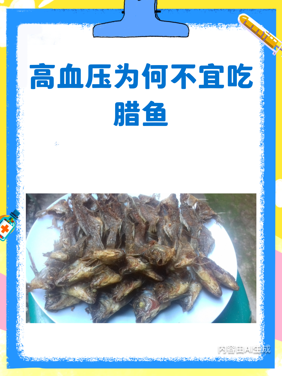 高血压患者注意!腊鱼为啥要少吃?