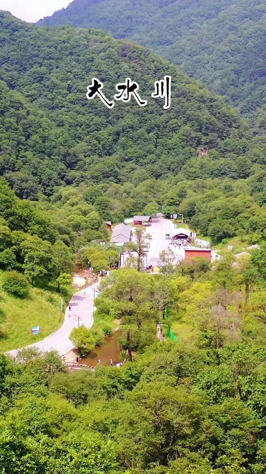 森林氧吧大水川 夏天避暑胜地 亲子游玩好去处 宝鸡热门 陕西宝鸡旅游景点 周边游