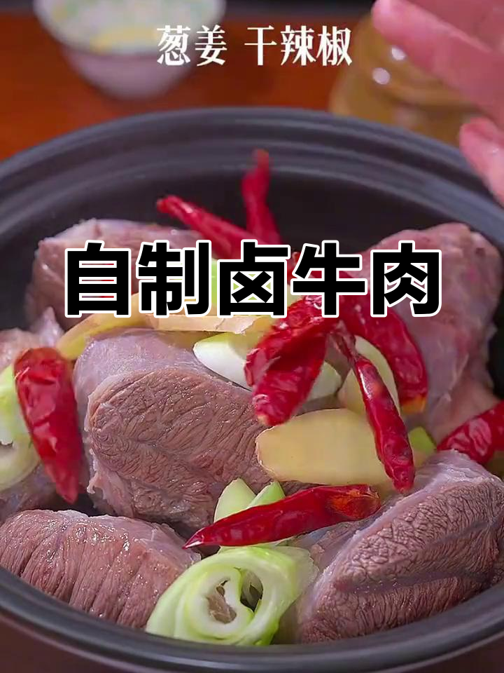 经典卤牛肉做法,香辣入味,年夜饭必备硬菜