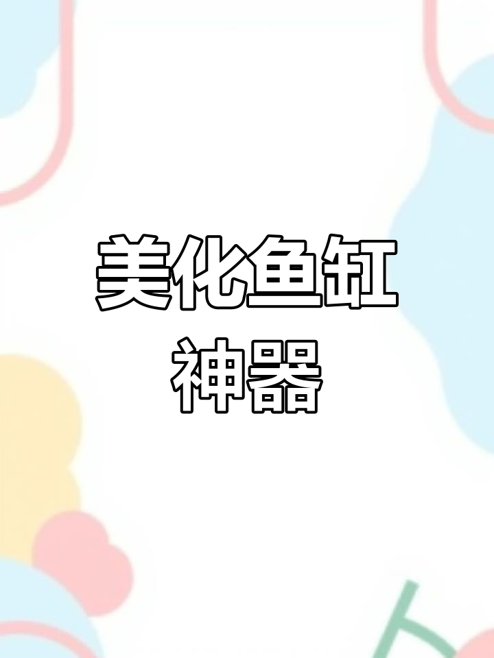 造景小白必备,定制搭配让鱼缸瞬间美起来!