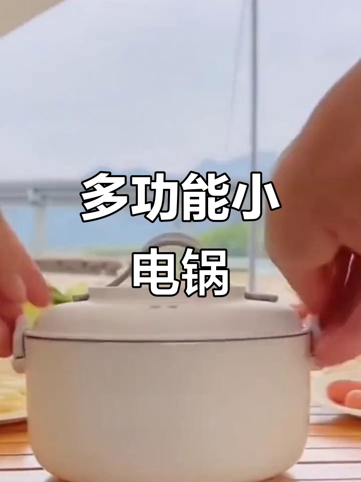九阳迷你电锅,炒菜煮面一锅搞定!