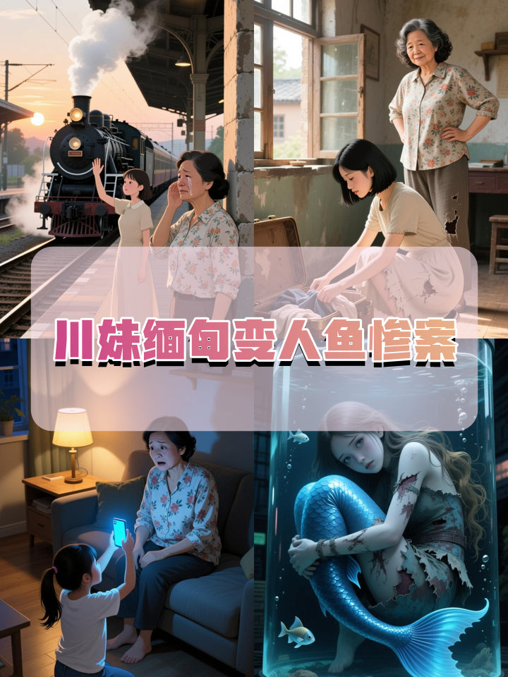 川妹子缅甸游玩失踪五载,失去双腿变人鱼娃娃,遭富豪随意买卖!太惨了!