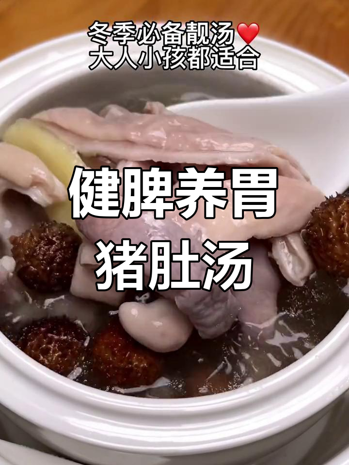 春砂仁猪肚汤,健脾胃助消化