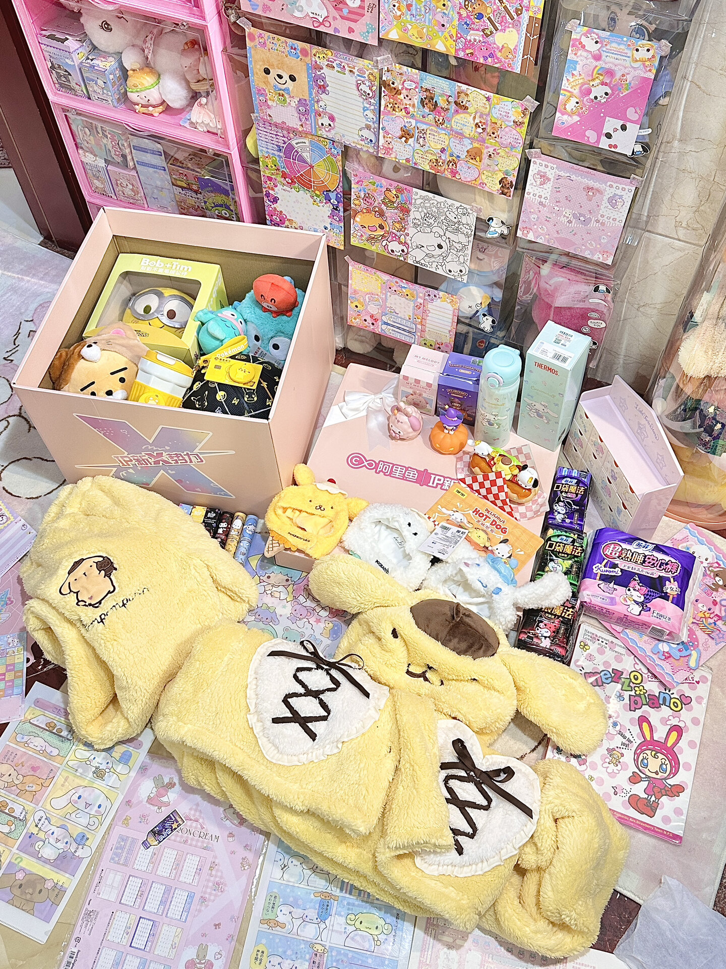 我的阿里鱼的双十一三丽鸥大礼包终于到啦!