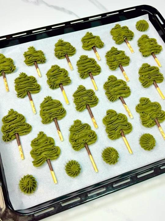 超简单～圣诞曲奇饼干!