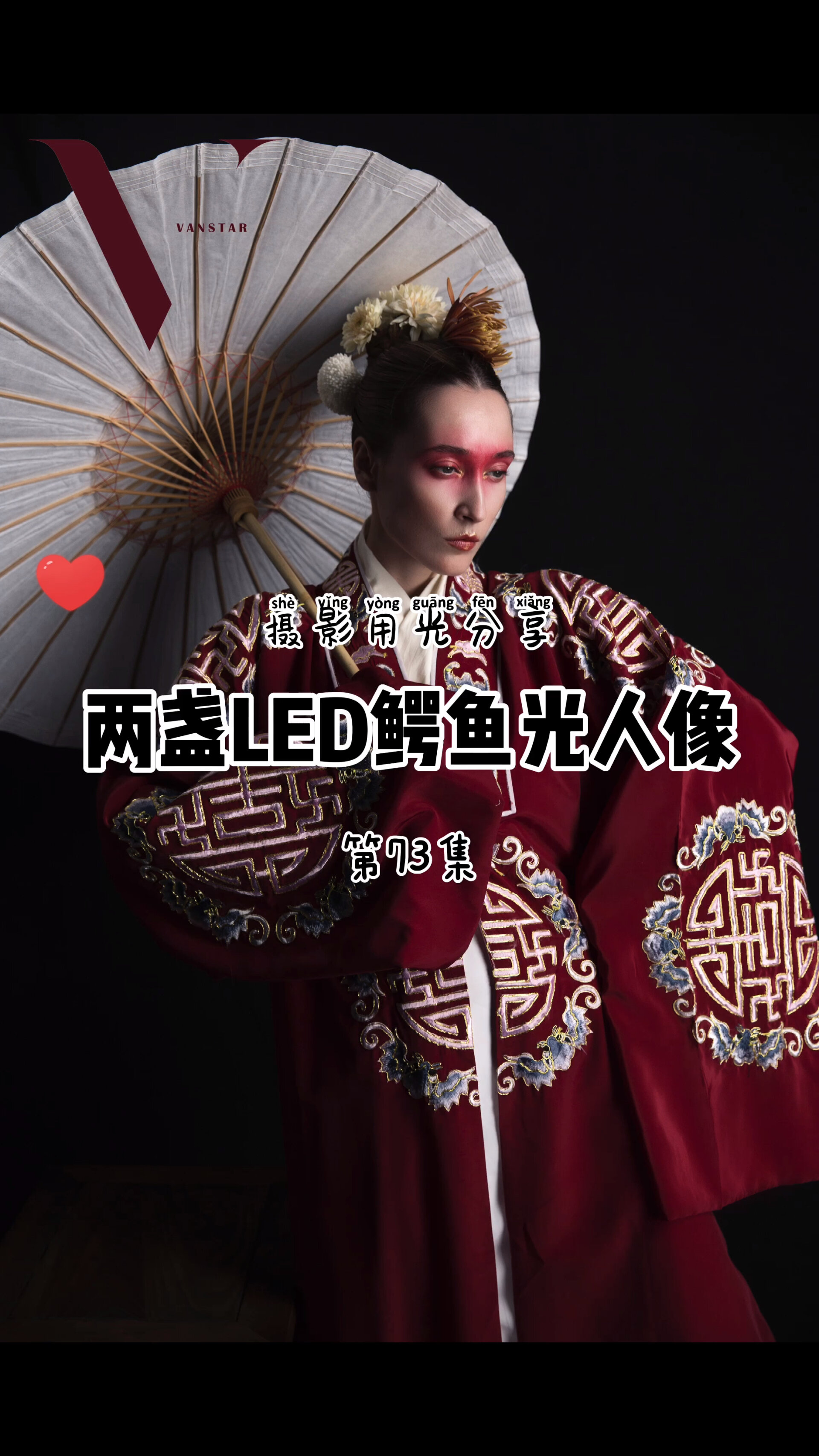 两盏led鳄鱼光人像|摄影培训