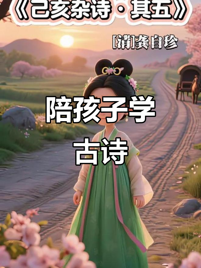 亲子古诗启蒙:龚自珍《己亥杂诗》解读与赏析