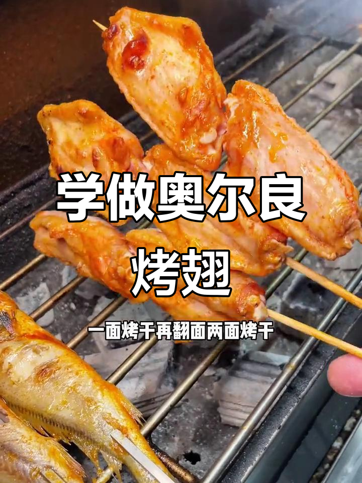 奥尔良烤翅中教程,轻松做出外酥里嫩的完美口感