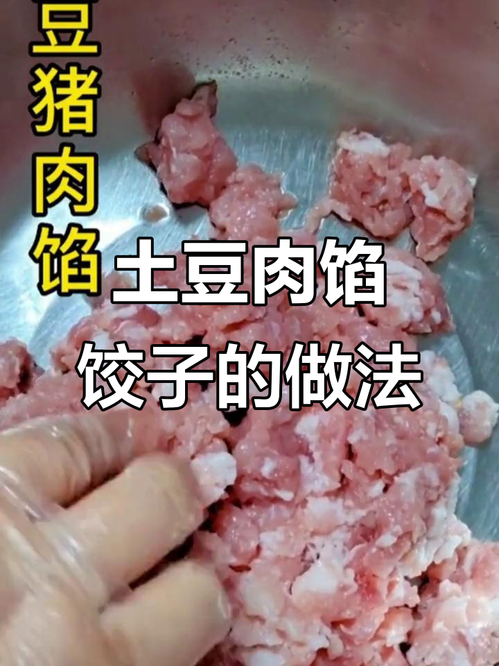 土豆猪肉馅饺子,教你轻松做出脆嫩口感