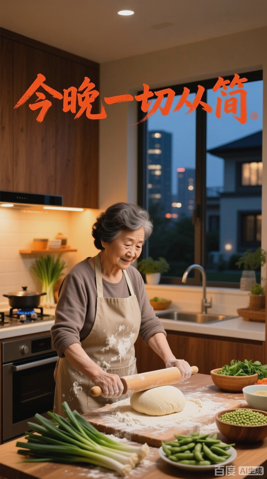 别墅里的晚餐趣事