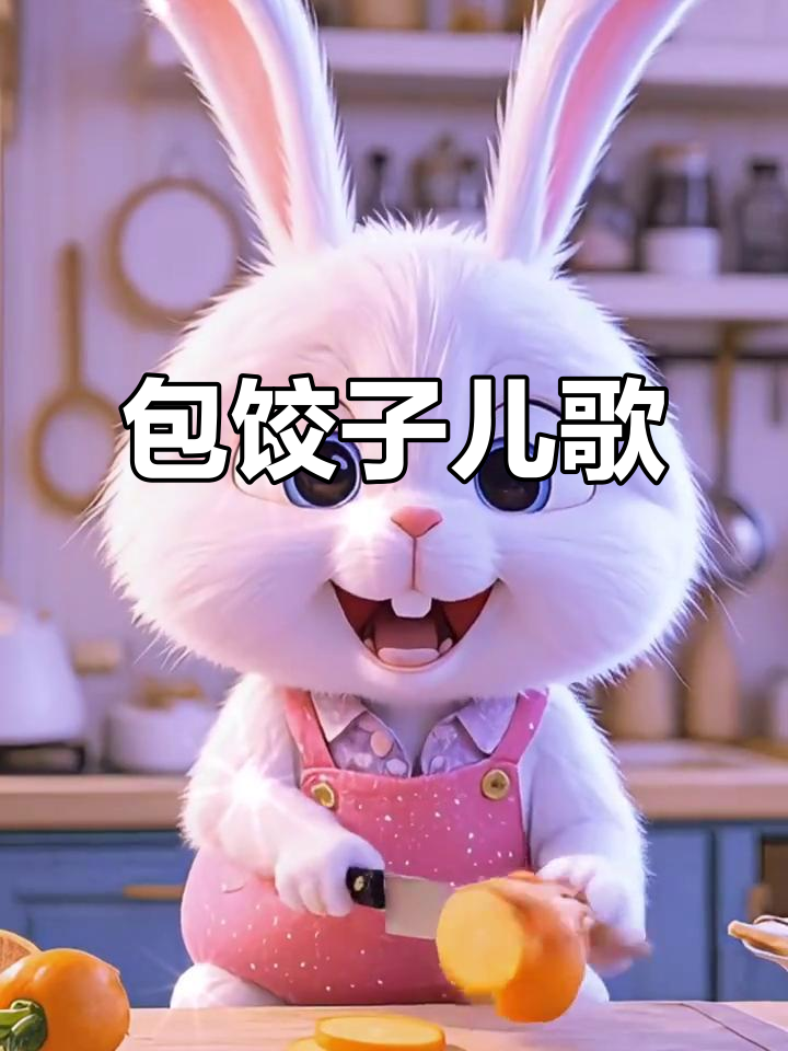 包饺子儿歌:炒萝卜、擀皮、煮饺,乐趣多