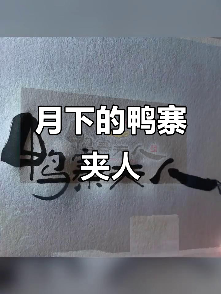 长安月下,鸭寨夹人店招牌设计背后的故事