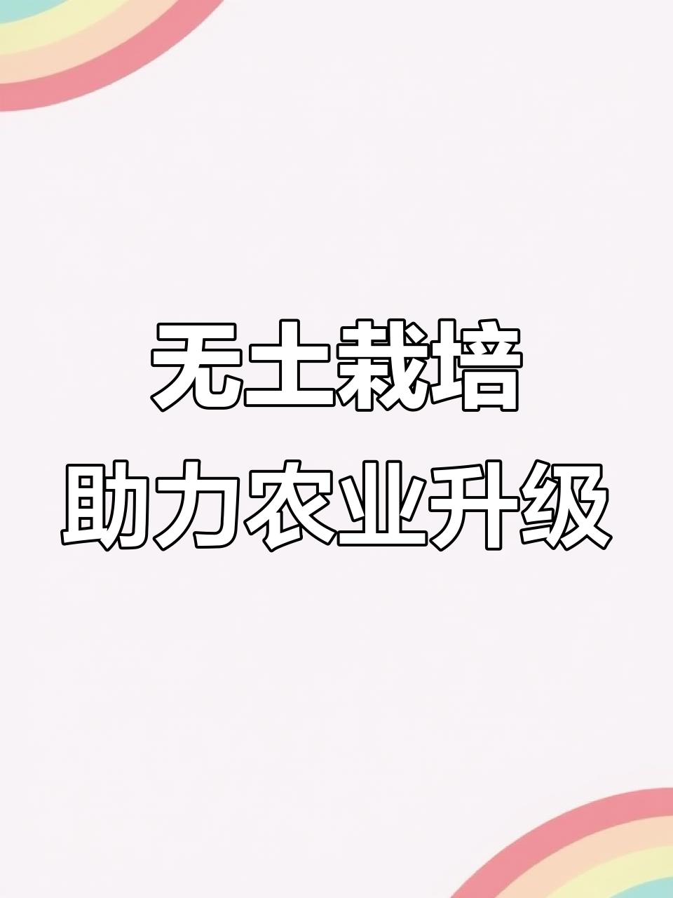 石家庄农业园区升级改造,无土栽培技术助力高效种植