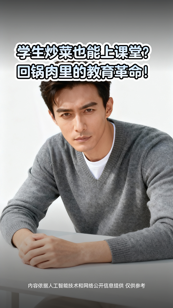 学生炒菜也能上课堂?回锅肉里的教育革命!