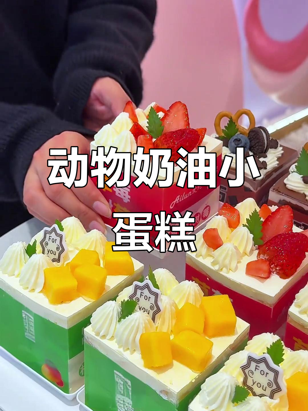爱纶蛋糕,甜到心里的动物奶油小点心