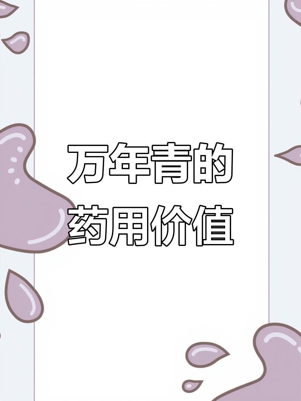 蝴蝶飞舞,万年青的神奇功效与主治作用