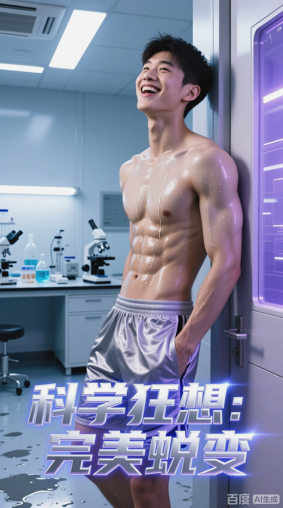 药水注射,肌肉变身真人秀