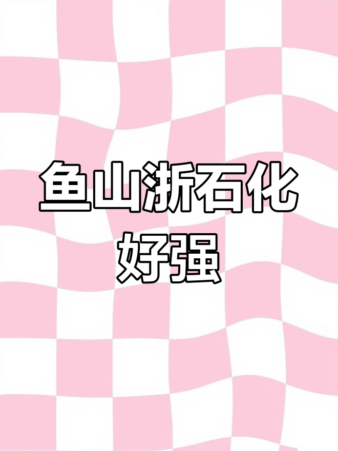 鱼山浙石化超越政府,实力惊人