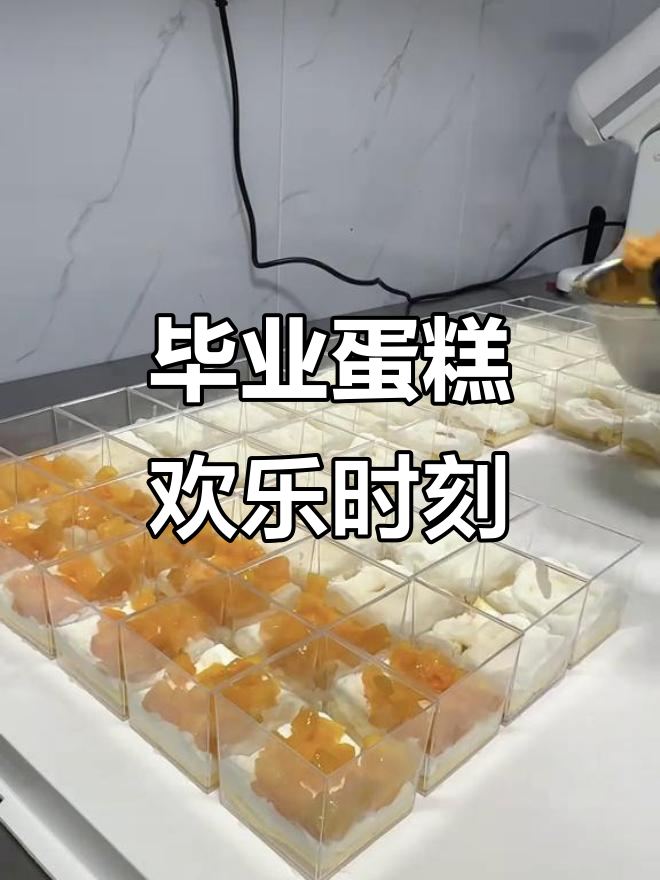 毕业蛋糕庆祝，快乐时光不容错过！