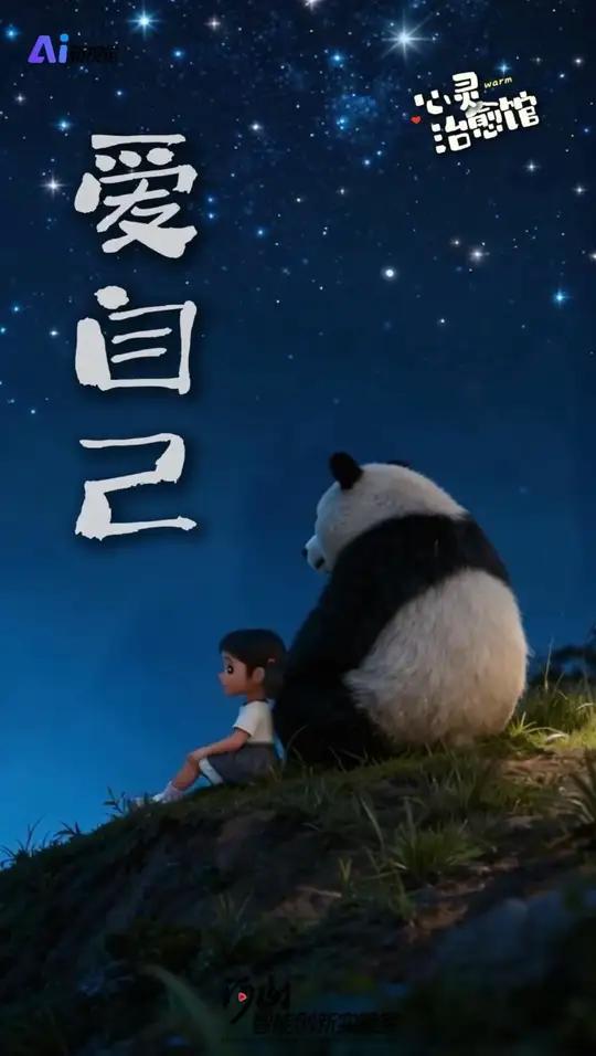 AI新视觉丨心灵治愈馆 第四期《爱自己》你的世界因你而存在!治愈系心灵鸡汤 正能量