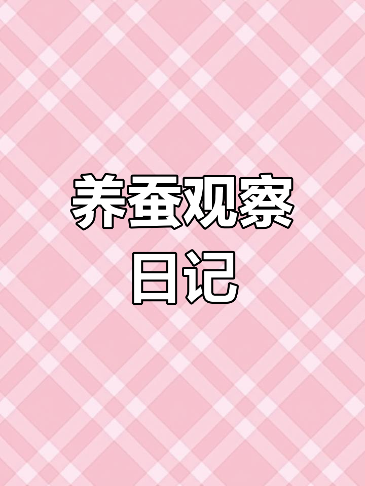 蚕宝宝的成长日记:三年级语文课养蚕记录