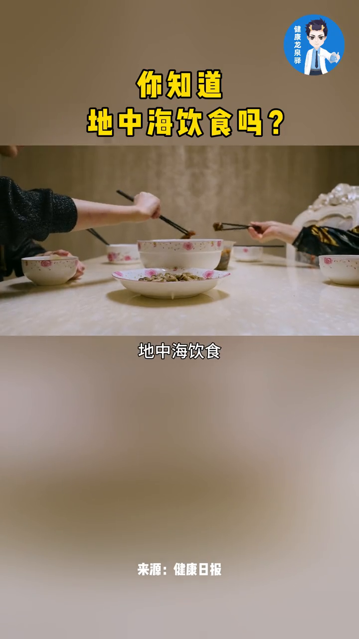 你知道地中海饮食吗?
